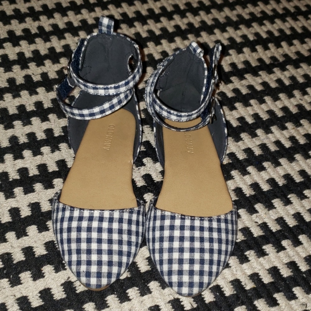 Checkered Girls Flats